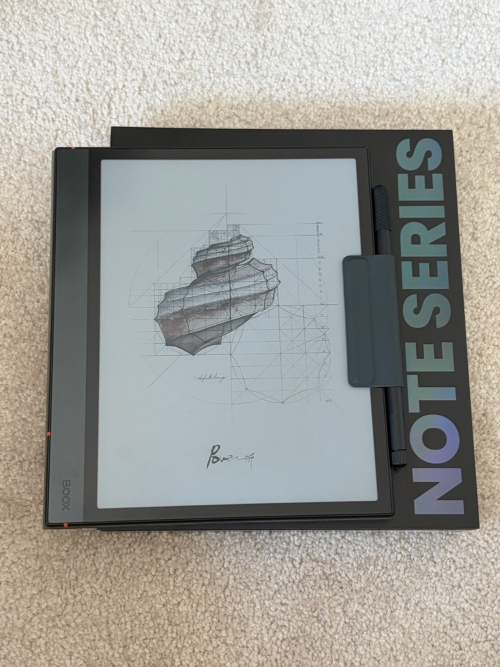 BOOX Note Air 4C 10.3 inch E-ink Tablet in Black with Stylus
